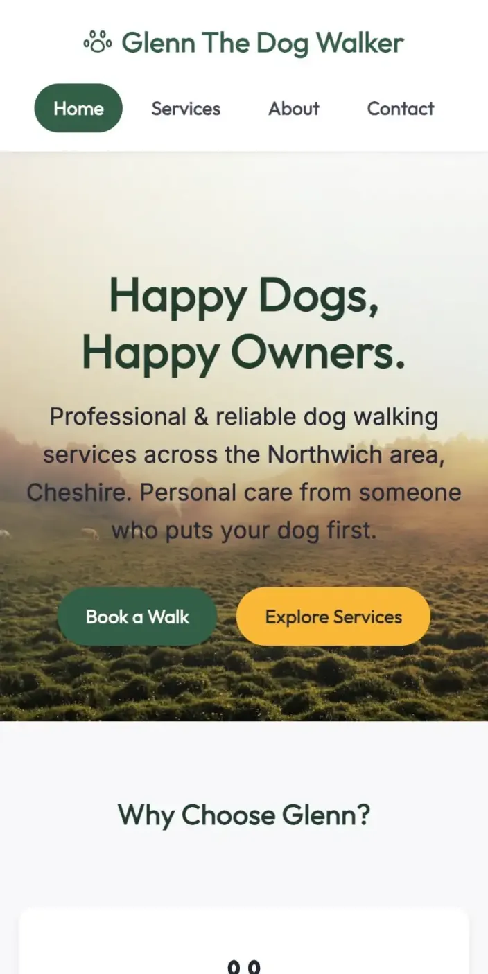 Glenn The Dog Walker screenshot